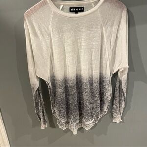 NSF long sleeve ombré shirt p